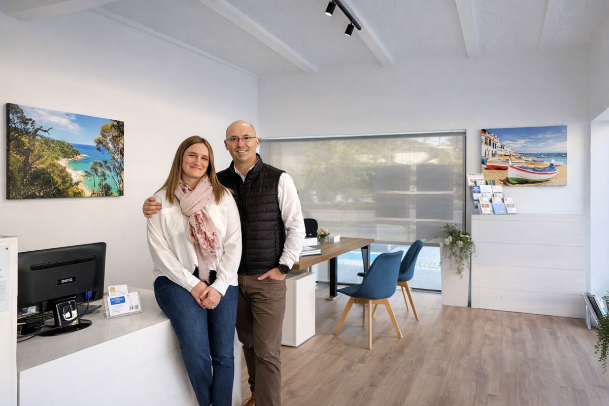 L'equip de Home Service Calonge al despatx